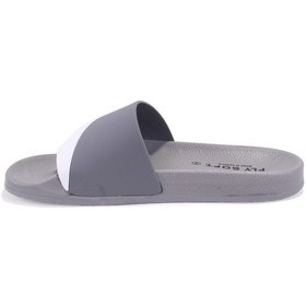 Resim Fly Soft S263071 Gri Beyazı Günlük Ortopedik Erkek Spor Terlik Gri 