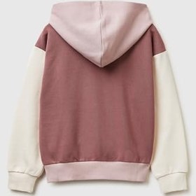 Resim United Colors of Benetton Kız Çocuk Giacca C/Capp M/L 3j68c505x Hırka Kazak 