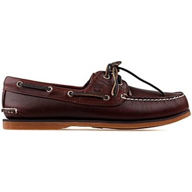 Resim Timberland Erkek Klasik Kahverengi Deri Tekne Ayakkabısı TB0250772141 