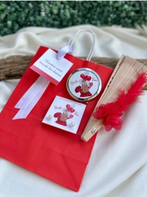 Resim DDM Kırmızı Bride Time Hediyelik Set 