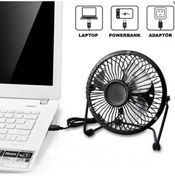 Resim MASLİNG Masaüstü Fan Metal Vantilatör Usb Ile Çalışan Soğutucu MAS-20 
