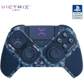 Resim Pdp Victrix Pro Bfg Ps5 Kablosuz Controller Cod Camo Blue 