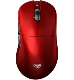 Resim Aula Sc900 Max Paw3395 Sensör 30000 Dpı 8000hz Kablolu Ve Kablosuz Gaming Oyuncu Mouse Kırmızı Evrensel 