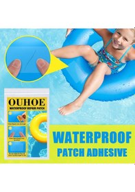 Resim Youmex 10'lu Şişirme Onarım Yama Seti - Havuz, Yatak Ve Oyuncağınız İçin Dayanıklı Vinil Yapışkanlı 20 Parça 