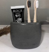 Resim RocArt Home Oval Beton Diş Fırçalık 