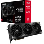 Resim ASUS Tuf Gaming Radeon Rx 9070 16gb Tuf-rx9070-o16g-gamıng Gddr6 256bit Dx12 Gaming (OYUNCU) Ekran 