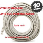 Resim 10 Metre Cat5 Kablo Modem Pc Laptop Arasi Kablo 