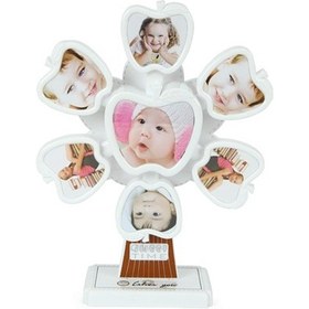 Resim Beyaz Kurmalı Elma Çerçeve Lm7378 