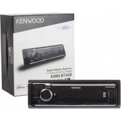 Resim Kenwood KMM-BT408 Bluetooth USB Oto Teyp Siyah Kumandasız Model 