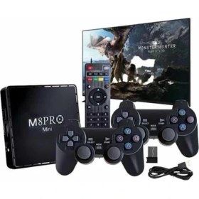 Resim Ponna M8 Pro Mını 4 8 10 K Hd Hdr Android Tv 5g Retro 10000 Oyunlu 