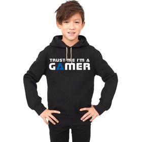 Resim Trust me i'm a Gamer Çocuk Sweatshirt 