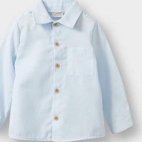 Resim Defacto Erkek Bebek Oxford Uzun Kollu Gömlek F1669a525aube216 Mavi 