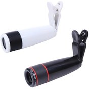 Resim Teleskop Telefon Kamera Lensi Mini El Dürbünü Çok Renkli 