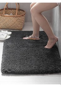 Resim Puffy Banyo Paspas 40 X 60 Beyaz Beyaz 