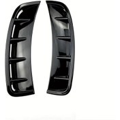 Resim Topshop1 Mercedes Benz W177 A180l A200l Ön Kanat Spoiler Siyah Çizik Koruyucu 