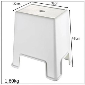 Resim Büyük Boy Banyo Taburesi Royaleks-129 Diğer 