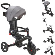 Resim Globber Explorer 4in1 Katlanabilir Bisiklet - Siyah/gri Siyah 