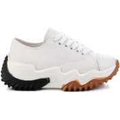 Resim Bambi Beyaz Kadın Sneaker K01026300018 