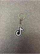 Resim Szdesing TikTok Logo Anahtarlık 