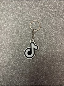 Resim Szdesing TikTok Logo Anahtarlık 