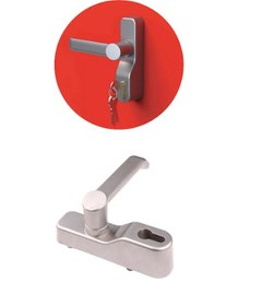 Resim İto Dış Müdahale Panik Bar Kolu Barel + Kol - Gri Boyalı 