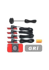 Resim Gpr Park Sensörü Ses İkazlı Lens Görünümlü Yeni Nesil Gri 