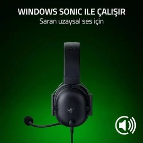 Resim V2 x (Xbox) - Xbox S|x Konsolu Için Kablolu E-Spor Kulaklık (250G, Kardioid Mikrofon, 50MM Sürücüler, Pasif Gürültü Engelleme, 3,5mm Konektör) Siyah 