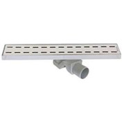 Resim Sukar Duş Kanalı 60 Cm Line 4E Slot Desen Izgara Kasa Alt Dönerli 