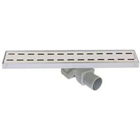 Resim Sukar Duş Kanalı 60 Cm Line 4E Slot Desen Izgara Kasa Alt Dönerli 