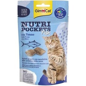 Resim Gimcat Nutripockets Ton Balıklı Kedi Ödülü 60 Gr 