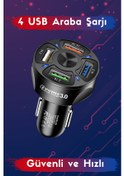 Resim Herşey Fırsat 4Lü Usb Şarj Cihazı 