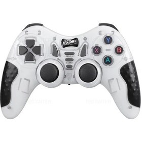 Resim Beyaz-2.4g Kablosuz Gamepad Denetleyicisi Ps3/android/tv Kutusu Süper Konsol X Pro Konsol Oyunu Pc Joystick Için Kontrol Oyun Kontrolü 