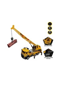 Resim Genel Markalar XX992-02AB Çek Bırak Işıklı ve Sesli Kule Vinç 1:28 