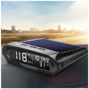 Resim Monozone Güneş Enerjili Hız Ölçer Evrensel Gps Hız Göstergesi 