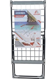 Resim Elmas Serisi - Armada Alüminyum Borulu Çamaşır Kurutmalık - Kanatlı Çamaşır Kurutma Askısı Antrasit 