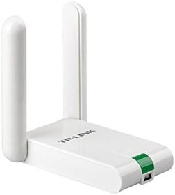Resim TP-Link TL-WN822N, N300 Mbps Yüksek Kazanımlı Kablosuz USB Adaptör, 2x3dBi Anten, 1.5 m USB Kablolu, Beyaz 