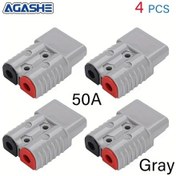 Resim Dashanshop Agashe 4 Parça Hızlı Bağlantı Kablolama Konnektör Seti 50a Pil Winç 