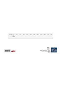 Resim Hatas 0160 Geniş Plastik Büro Cetveli 30 CM 