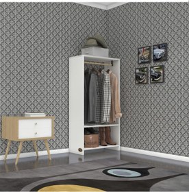 Resim Kenzlife giysi dolabı rüknettin 120*060*30 byz gardırop 