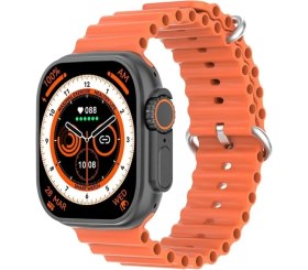 Resim Normadia Ultra Plus Watch 8 Akıllı Saat & Bluetooth Kulaklık Seti, Yedek Kordon 