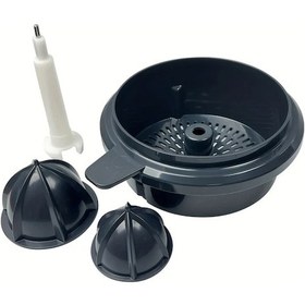 Resim Topshop1 1 Takım Turuncu Manuel Portakal Limon Sıkacağı Blender Thermomix Tm6 Tm5 Uyumlu Abs Bulaşık Makinesi Güvenli Mutfak Aleti 