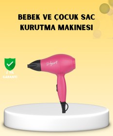 Resim OSENSE Çocuklara Özel Mini Fön Makinesi – 500/1000W Güç – Düşük Gürültü 
