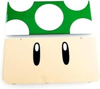 Resim Valley Of The Sun DIY New3DS Ekstra Konut Kılıf Kabuk Üst/Alt Kapak Plakası Yeşil Mantar Kafası Değiştirme, Yeni 3DS Küçük El Oyun Konsolu için, Toad Edition için Üst/Alt Arka Ön Kapak 2 ADET Set 