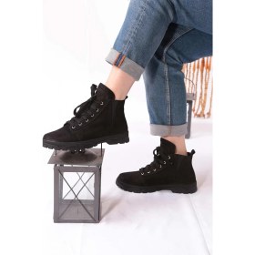 Resim Osso Deri Siyah Nubuk Kadın Spor Bot 202110241 