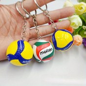 Resim Voleybol Anahtarlık, Alüminyum, Güncel Tasarım, Spor Tutkunları ve Koleksiyoncular için İdeal Hediye 