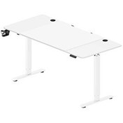 Resim Adore Mobilya Gaming Elevator-X Yükseklik Ayarlı Oyuncu Masası - Beyaz 160x72-117x75 CM 