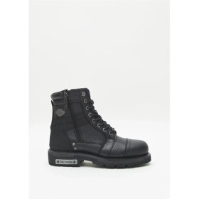 Resim Harley Davidson Carter Black Deri Erkek Bot 