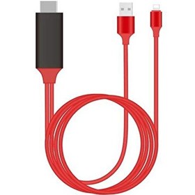 Resim Lightning Hdmi Çevirici Dönüştürücü Tv Kablosu (iPhone 5/6/7/8/X/Xr/Xs Plus İçin) 