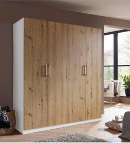 Resim Almina Giyinme Dolabı - Çok Amaçlı Dolap - Gardırop 180 Cm-4 Kapaklı 