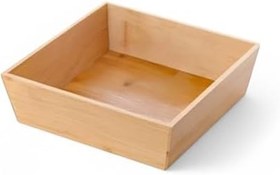 Resim Deconox Bambu Lüx Kare Orta Boy Ekmeklik-Meyvelik 19cm, Bambu Ekmeklik Kare Orta Boy 19cm 